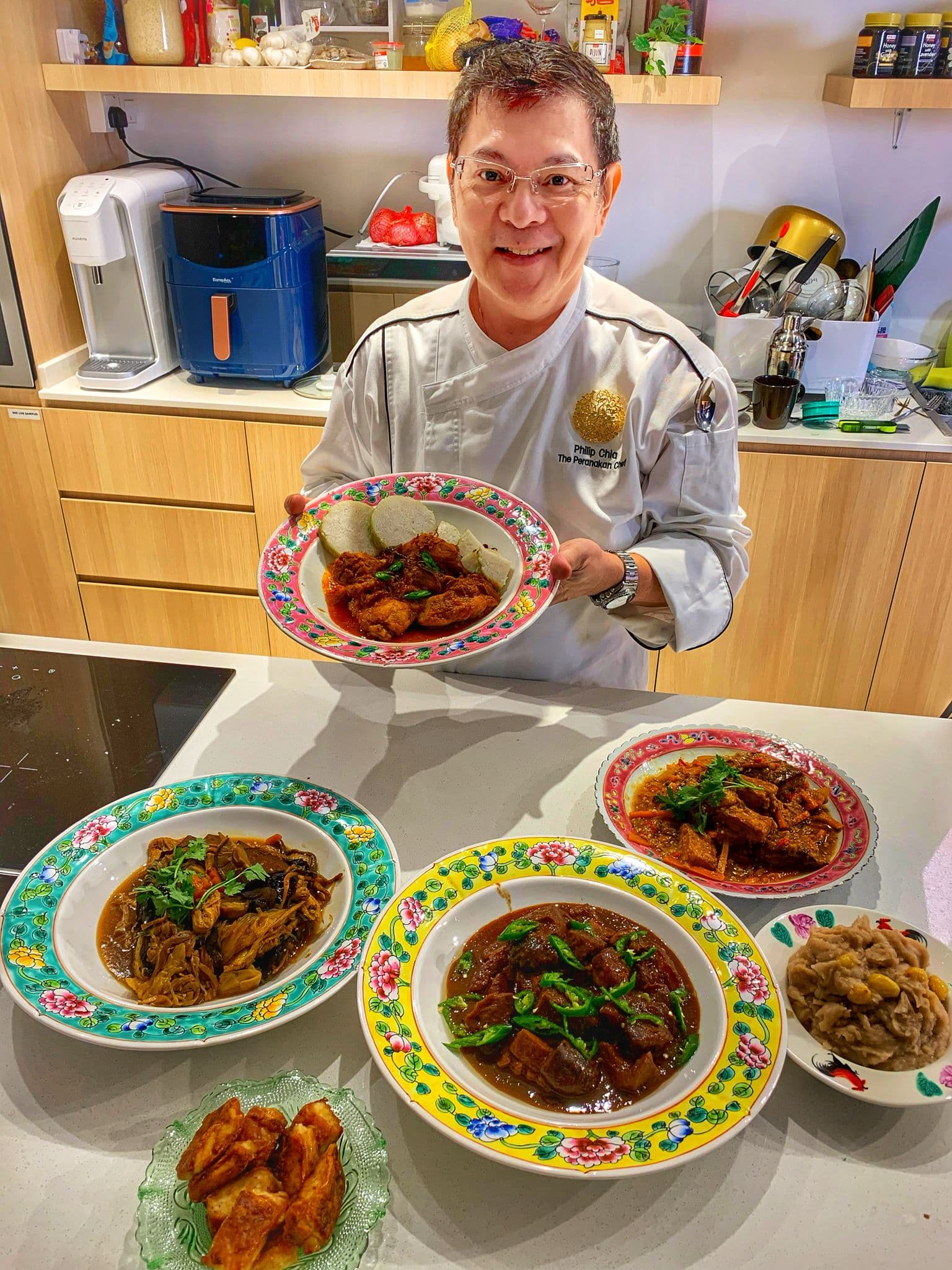 Nyonya Chap Chye and Satay Ayam Goreng With Chef Philip Chia